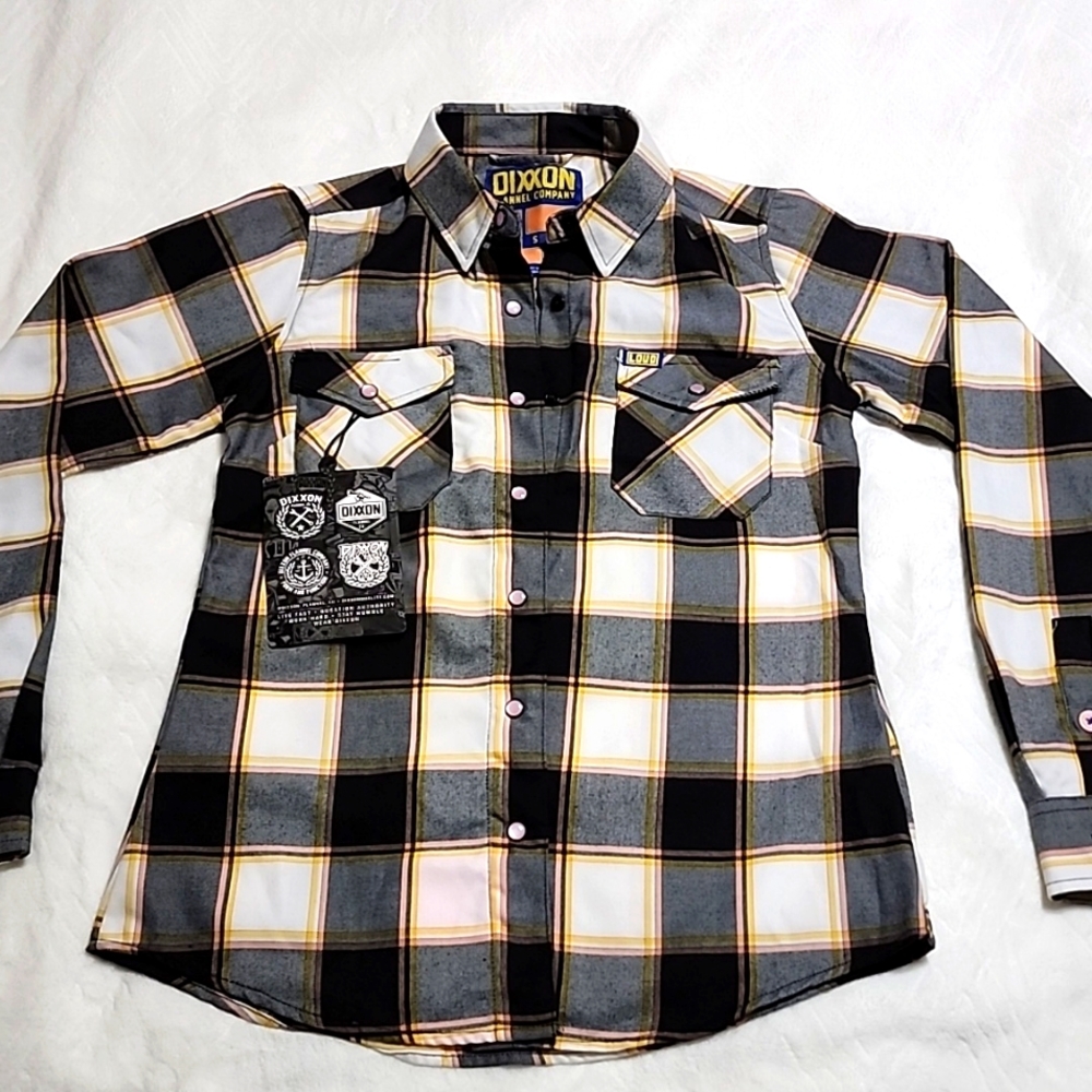 Dixxon Flannel LOUD Small Women's Long Sleeve